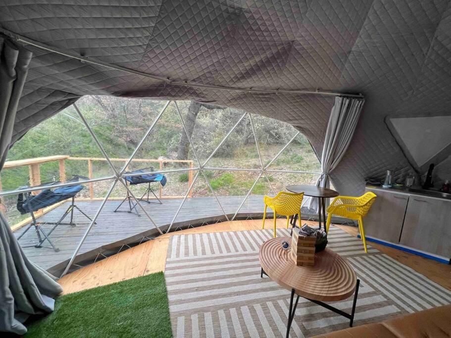 Enchanted Forest Dome ,10-15 Minutes To Kings Canyons-New Pellet Stove For Cozy Warm Nights Dunlap المظهر الخارجي الصورة